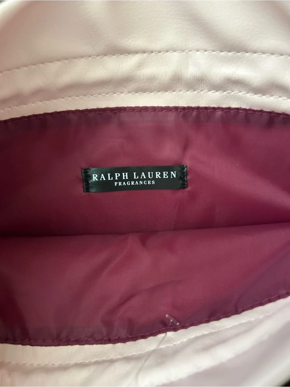 Ralph Lauren Blush Pink Drawstring Pouch